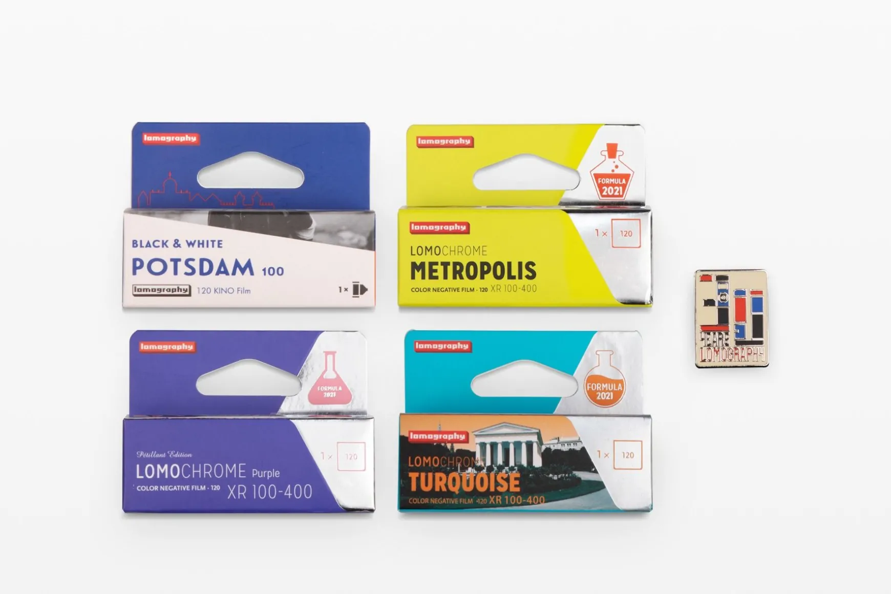 Lomography 120 Film>Analogue Quartet Mixed Film Bundle 120