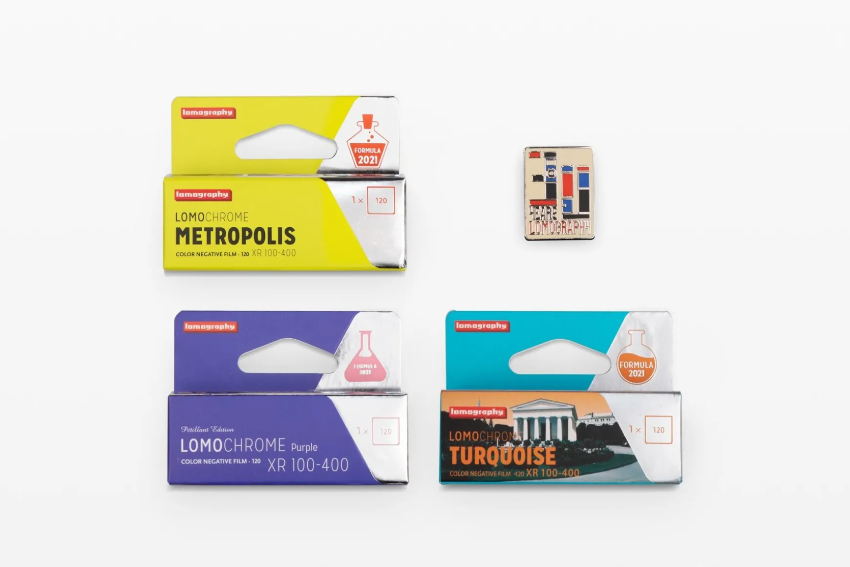 Lomography Lomochrome Films | 120 Film>Analogue Trio Mixed Film Bundle 120