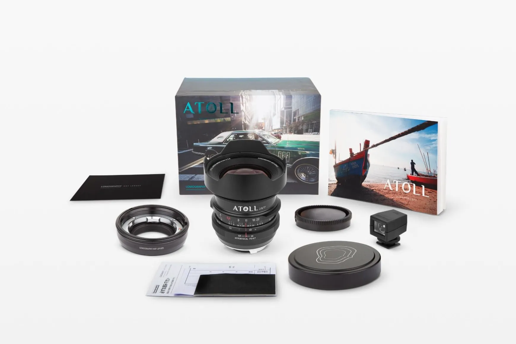 Lomography Mirrorless & Rangefinder>Atoll Ultra-Wide 2.8/17 Art Lens M & Mirrorless Mount Adapter