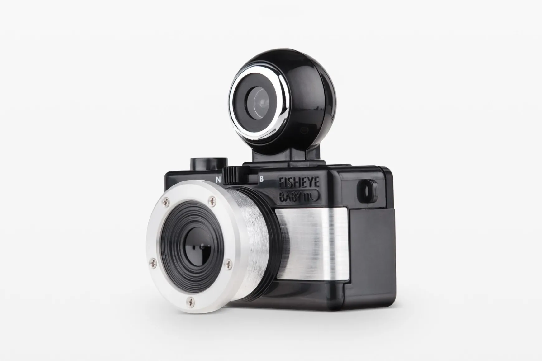 Lomography Experimental | 110 Cameras>Fisheye Baby Metal Black