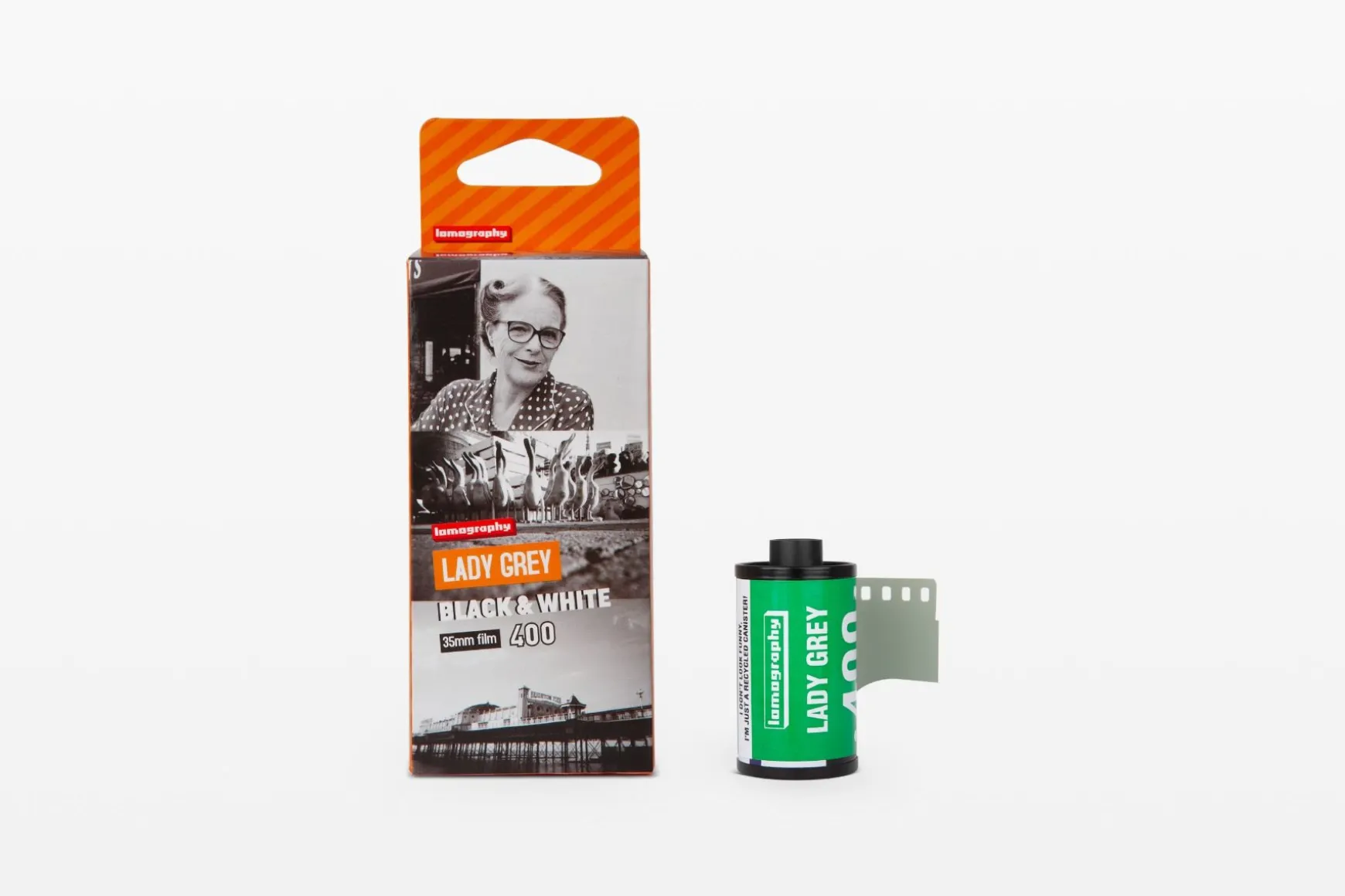 Lomography 35 Mm Film>Lady Grey B&W 35 mm ISO 400 – Pack of 3