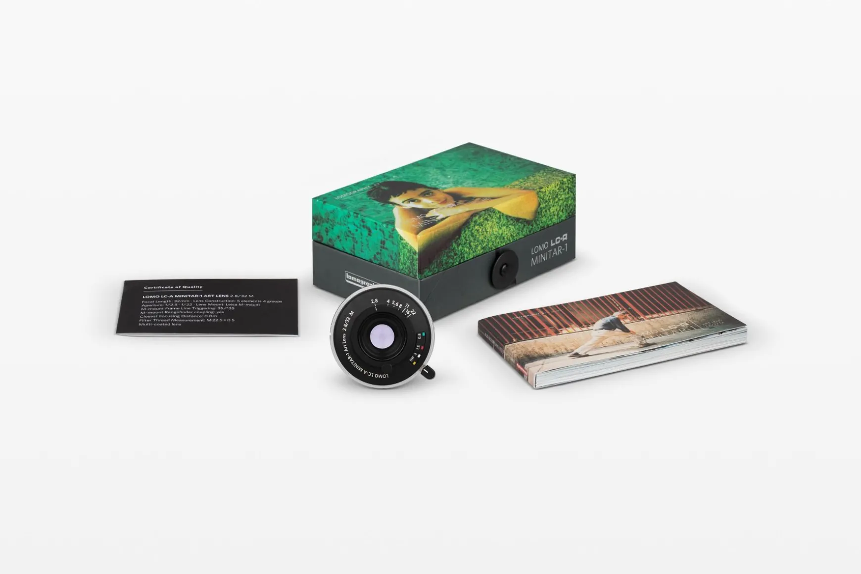 Lomography Mirrorless & Rangefinder>Lomo LC-A Minitar-1 2.8/32 Art Lens Black