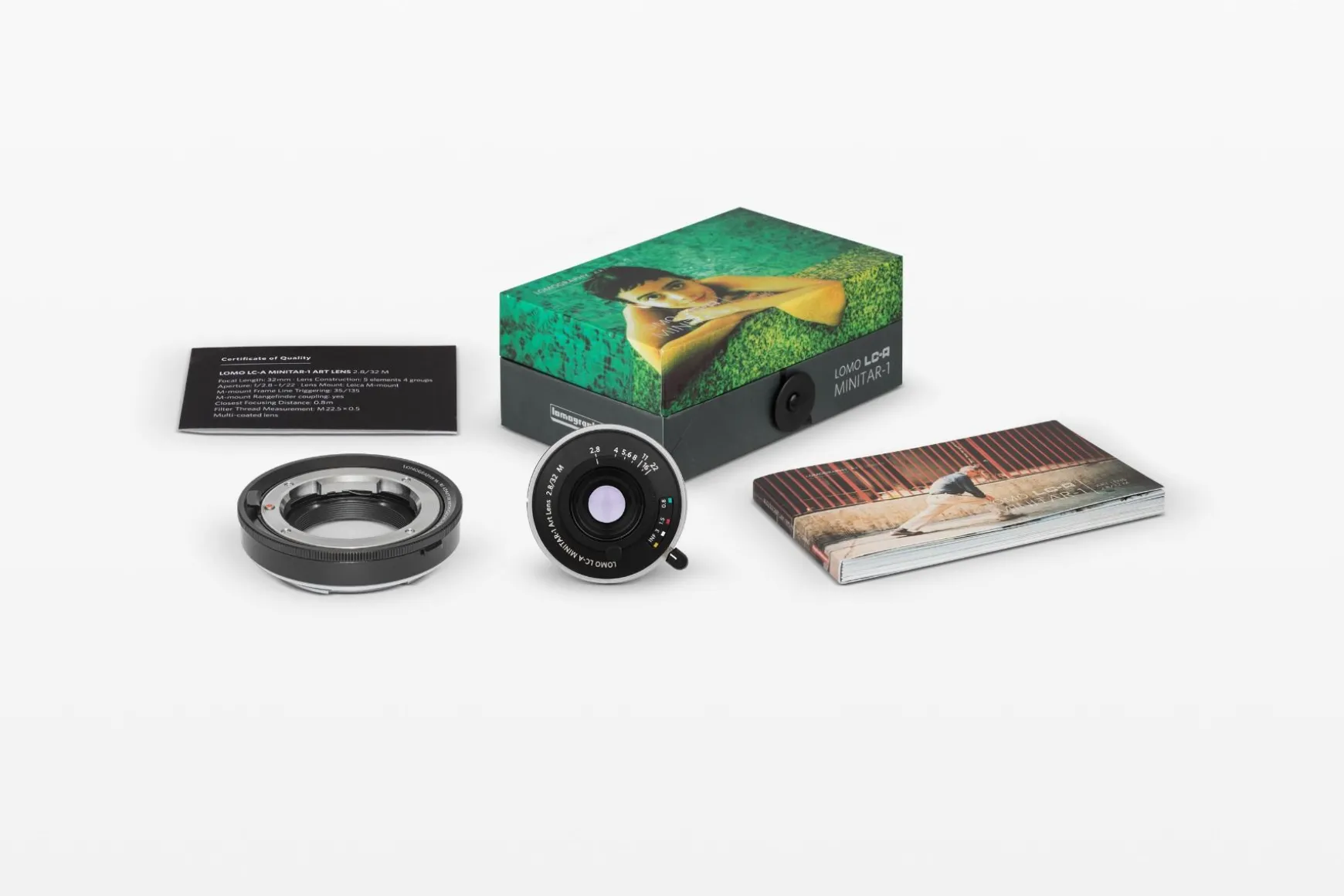 Lomography Mirrorless & Rangefinder>Lomo LC-A MINITAR-1 Art Lens 2.8/32 M & Mirrorless Camera Adapter with Close-up Function