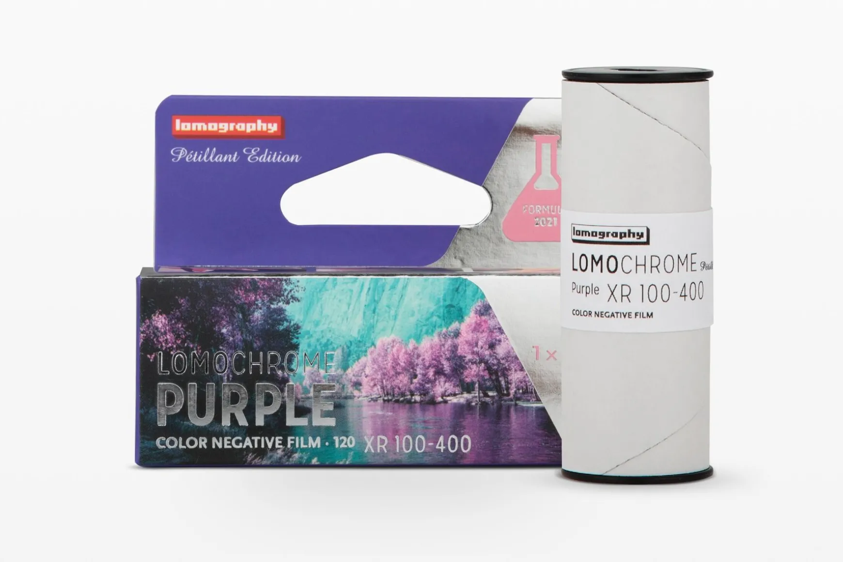 Lomography Lomochrome Films | 120 Film>2021 LomoChrome Purple Pétillant 120 ISO 100–400