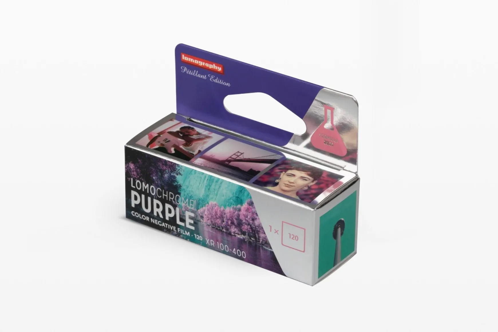 Lomography Lomochrome Films | 120 Film>2021 LomoChrome Purple Pétillant 120 ISO 100–400