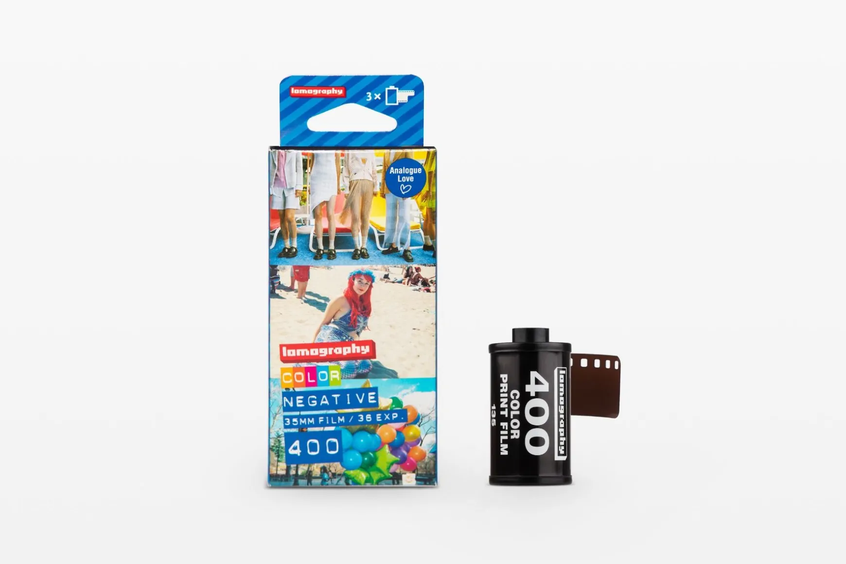 Lomography 35 Mm Film>Color Negative 35 mm ISO 400 – Pack of 3