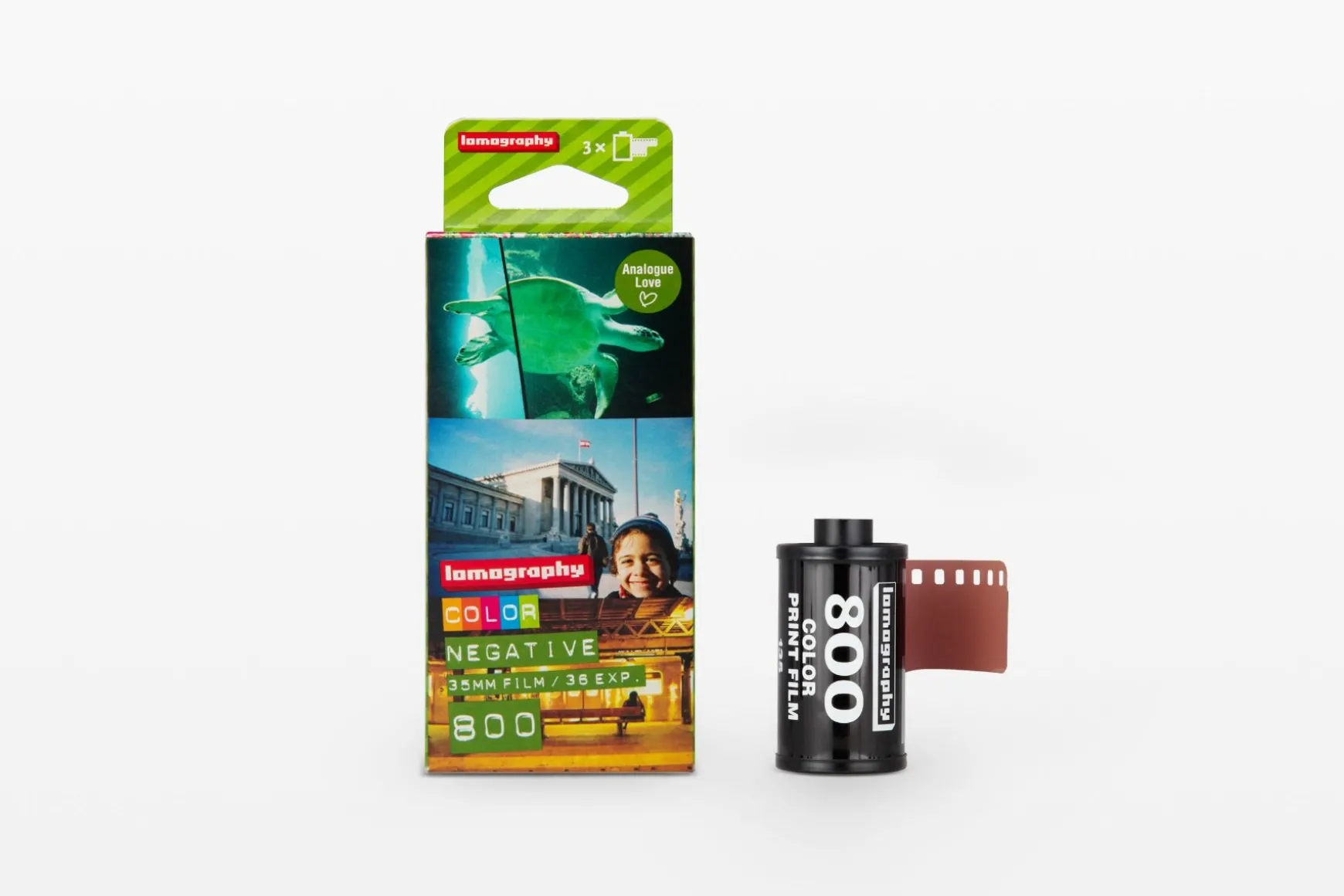 Lomography 35 Mm Film>Color Negative 35 mm ISO 800 – Pack of 3