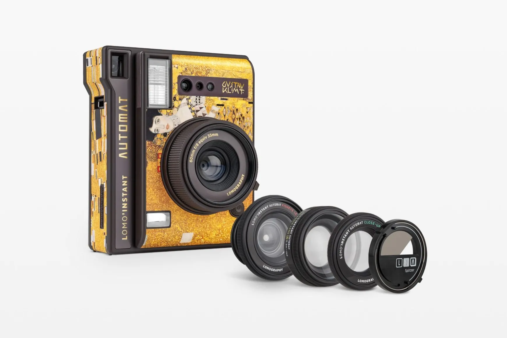 Lomography Cameras>Lomo’Instant Automat & Lenses Klimt Gold Leaf Edition