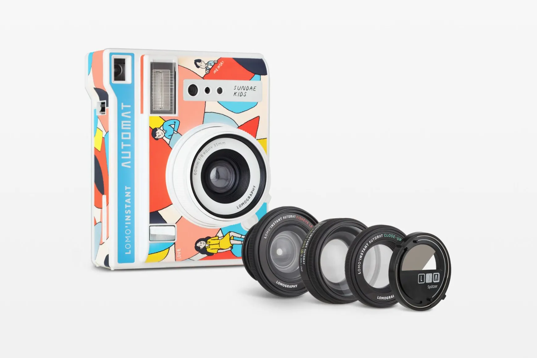 Lomography Cameras>Lomo’Instant Automat Camera & Lenses Sundae Kids Edition