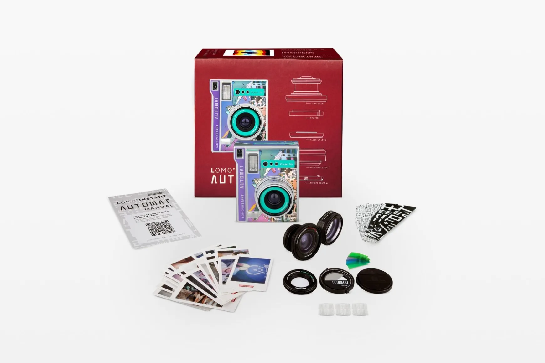Lomography Cameras>Lomo’Instant Automat Camera and Lenses Vivian Ho Edition