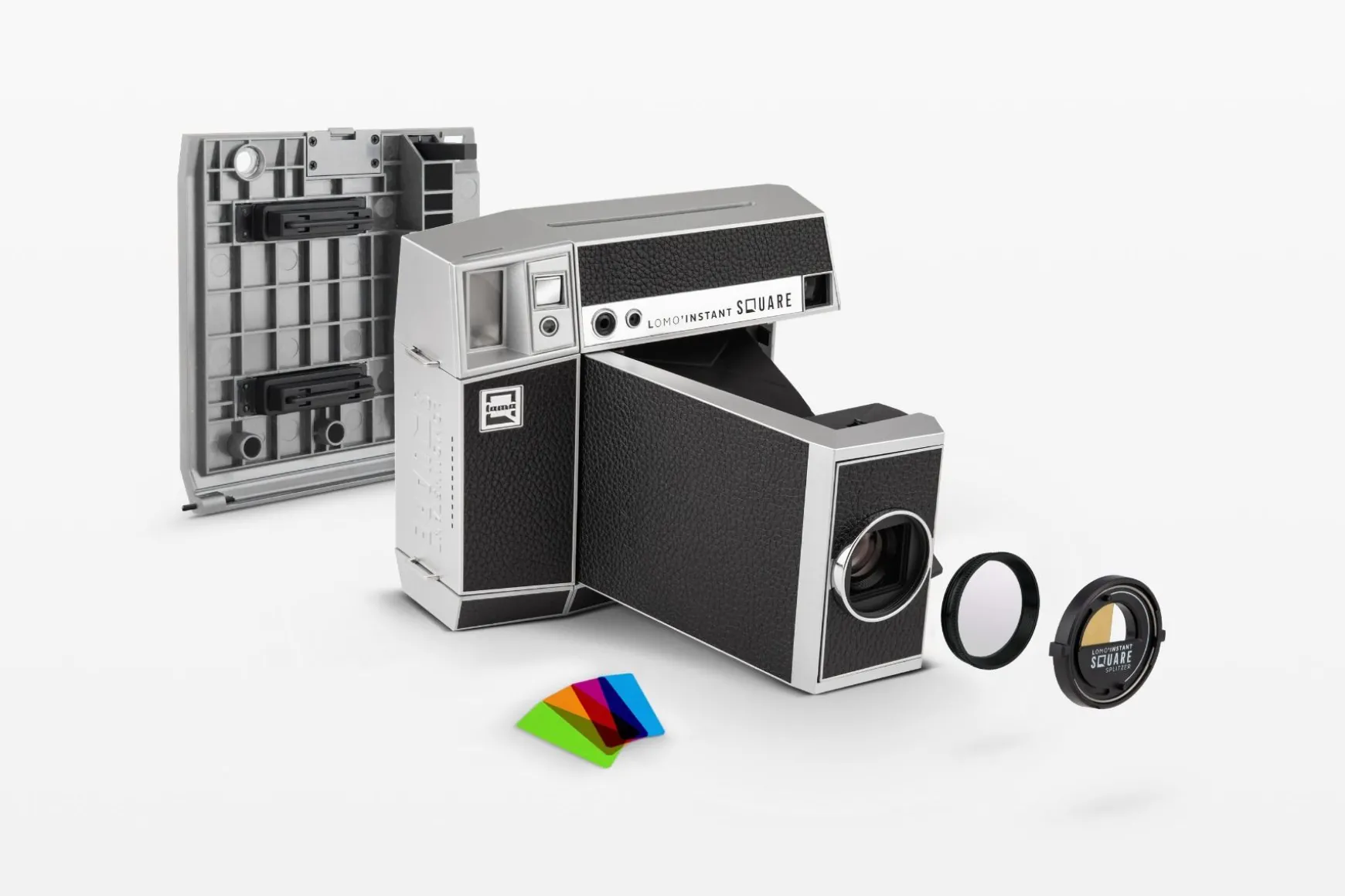 Lomography Cameras>Lomo’Instant Square Glass Camera & Accessories New Black Edition