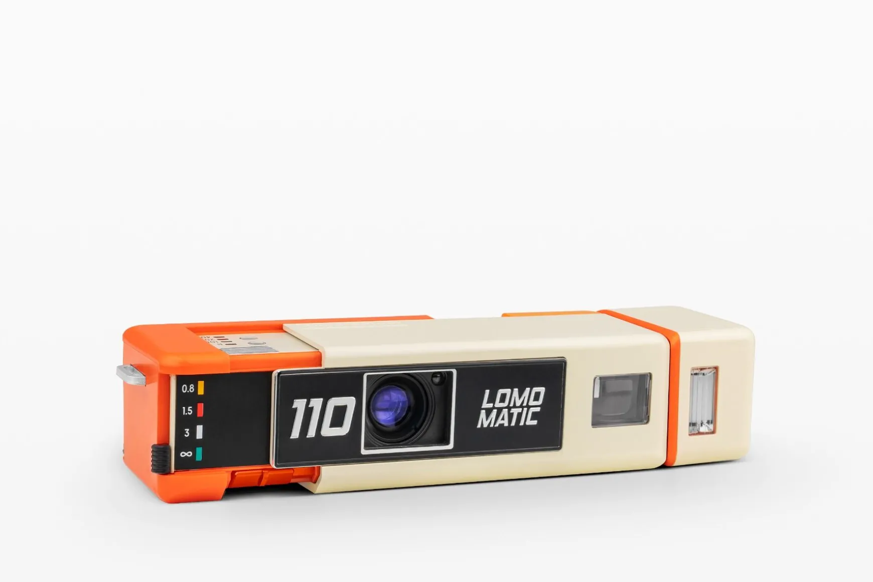 Lomography Lomomatic 110 | Experimental>Lomomatic 110 Camera & Flash Golden Gate