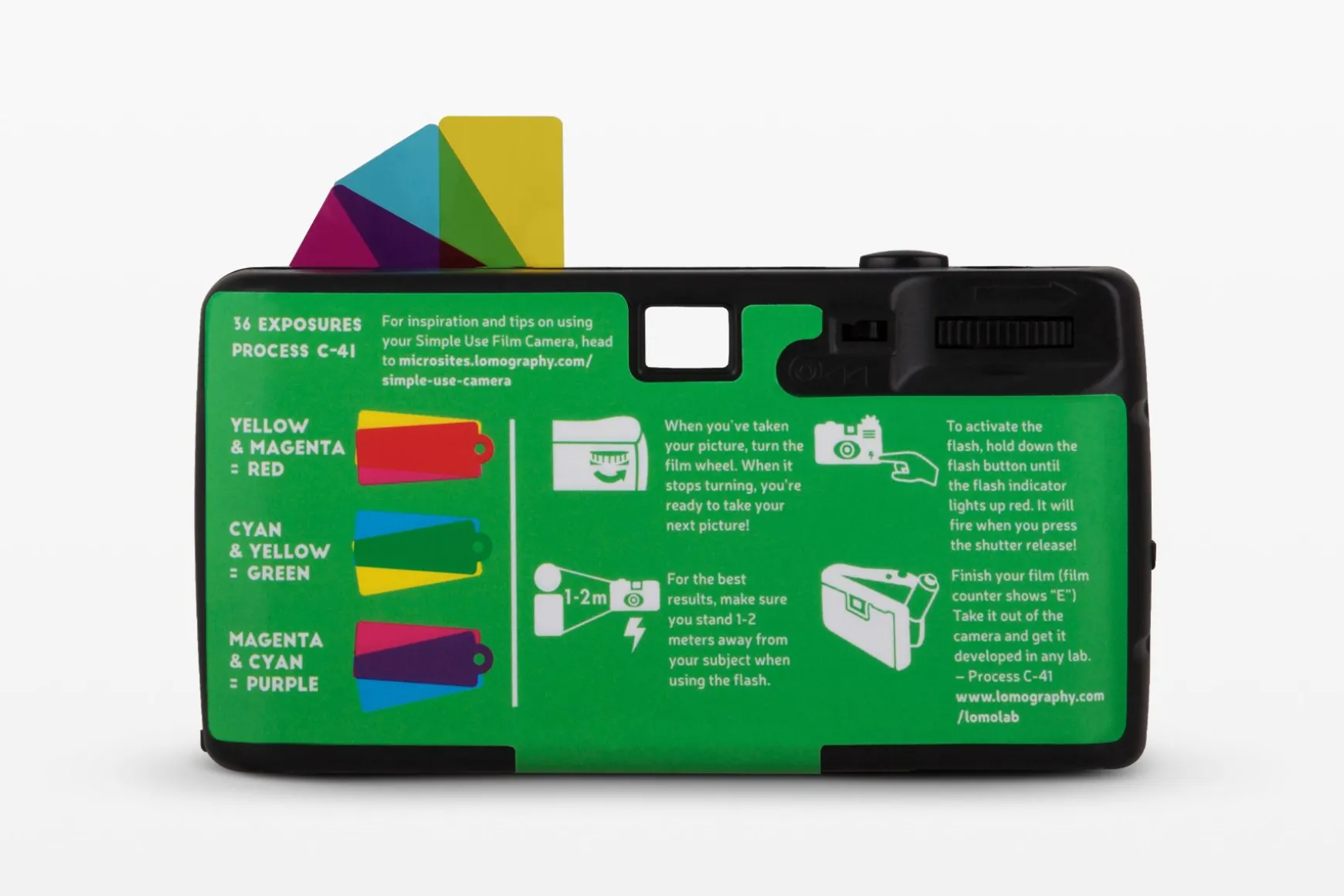 Lomography Lomochrome Films | Simple Use>Simple Use Reloadable Film Camera LomoChrome Purple