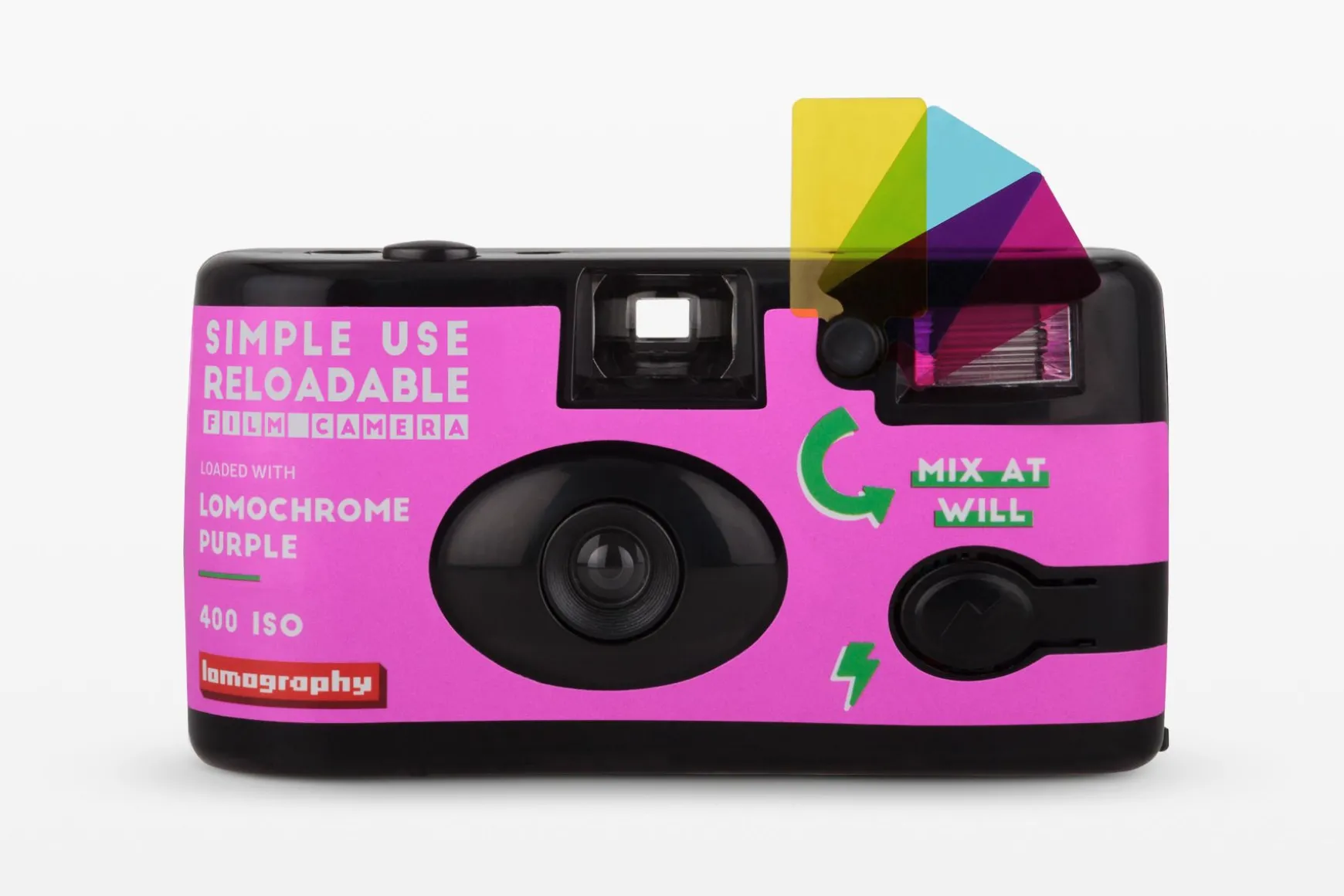 Lomography Lomochrome Films | Simple Use>Simple Use Reloadable Film Camera LomoChrome Purple